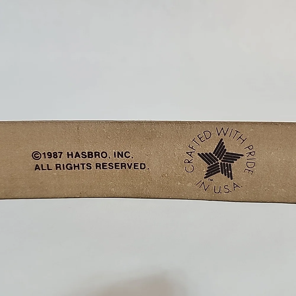 Hasbro & Lee GI Joe Youth Belt 1987 Made in USA 18-22